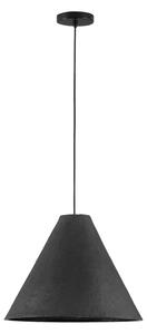 LED moderný luster Joelle 45 Čierna – Černá