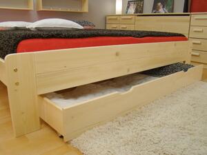 Úložný prostor z čela postele masiv REMI ČELNÍ (dřevěný úložný prostor z masivu REMI ČELNÍ)