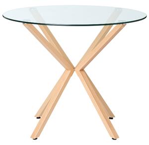 Jídelní stůl ALTURA Průhledná 90 cm 90 cm