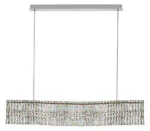 LED moderní lustr Nuvia line Chromová