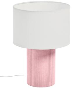 Kave Home Růžová stolní lampa Bianella 29 cm