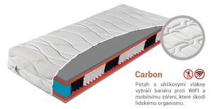 Taštičková pružinová matrace Garibaldi NightFly 1000 80x200 Potah: Carbon (příplatkový potah)