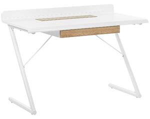 Pracovní stůl FOCUS 120 cm 60 cm se zásuvkami Bílá