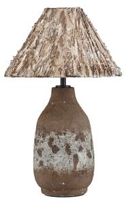 Moderná stolová lampa Wabi Hnedá – Hnědá