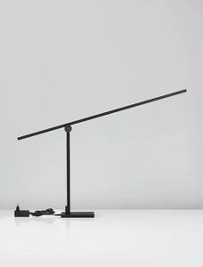 Moderná stolová lampa Tenso Čierna 17W – Černá
