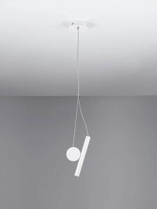 LED moderný luster Vero Biela – Bílá
