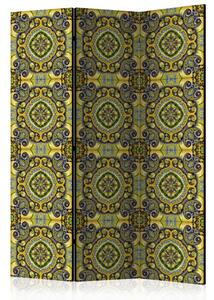Paraván - Malachitová mozaika 135x172