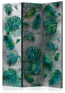 Paraván Modernist Jungle Dekorhome 135x172 cm (3-dílný)