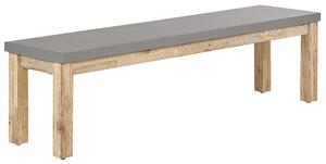 Zahradní lavice OSTUNI 160 cm Beton Šedá