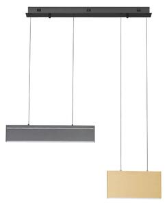 Moderní stolní lampa Aluna zlatá