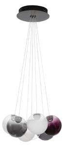 LED moderný luster Silenzio Mix 45 – Čirá
