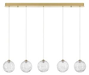 LED moderný luster Blazik Zlatá 100 A