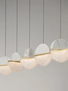 Dizajnový LED luster Dorin 30W A – Bílá (9214190)