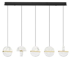 Dizajnový LED luster Dorin 30W A – Bílá (9214190)