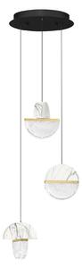Dizajnový LED luster Dorin 18W A – Bílá