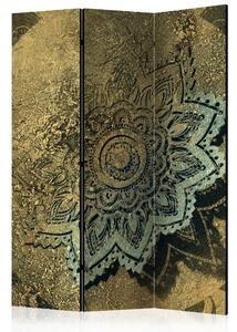 Paraván Golden Treasure Dekorhome 135x172 cm (3-dílný)
