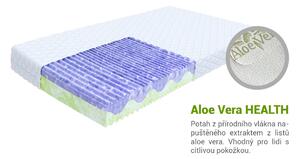 Matrace s profilovanou pěnou Zuno 180x200 Potah: AloeVera (příplatkový potah)