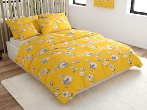 Povlečení z mikrovlákna YELLOW ROSE žluté Rozměr povlečení: 70 x 90 cm | 140 x 200 cm