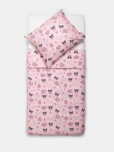 Sinsay - Bavlněná souprava povlečení Hello Kitty and Friends - růžová