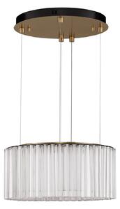 LED moderný luster Nol 68 Medená – Měděná