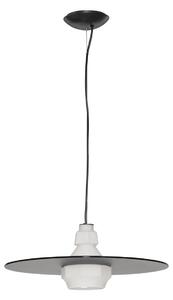 LED moderný luster Lora Čierna 45 – Černá
