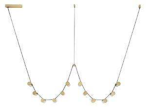 LED moderný luster Luma Medená 52W – Měděná