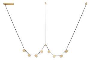 LED moderný luster Luma Medená 31W – Měděná