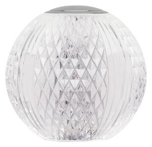 Moderní stolní lampa Brillante šedá