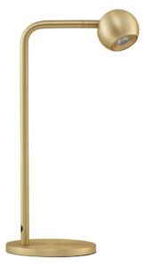 Designová stolní lampa Sfera zlatá