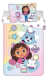 Jerry Fabrics Povlečení do postýlky Gábinin kouzelný domek Sugar dream 100x135 cm