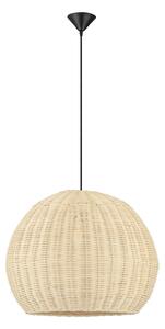 LED moderný luster Rielo B Čierna – Černá