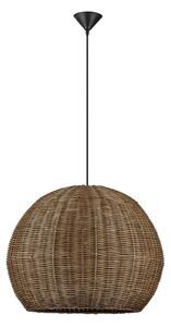 LED moderný luster Rielo B Hnedá – Hnědá