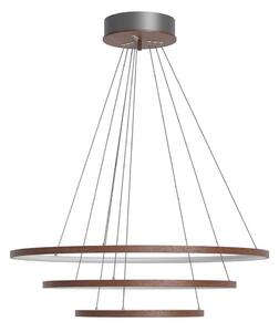ByRydens 4202250-6003-LED Lustr na lanku TRIONE LED/45W/230V hnědá pr. 80 cm