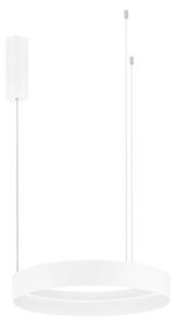 LED moderný luster Lumia 50 Biela – Bílá