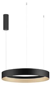 LED moderný luster Lumia 60 Čierna – Černá