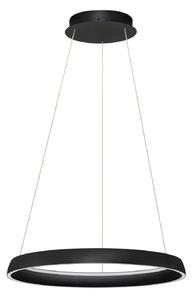 LED moderný luster Ovia 45 Čierna – Černá (9695704)