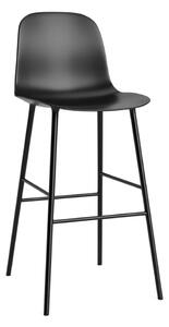 Normann Copenhagen designové barové židle Form Bar Chair Steel (75 cm)