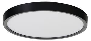 Stropní/nástěnné svítidlo Arnor Round (18w+15w) černé 18 W + 6 W