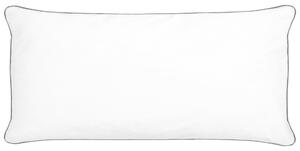 Polštář PELISTER Nízká 40 x 80 cm Mikrovlákno Bílá