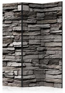 Paraván Stony Facade Dekorhome 135x172 cm (3-dílný)