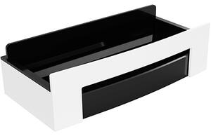 Bemeta Design CYTRO: Polička, do sprchy, se stěrkou, bílá - 102208304