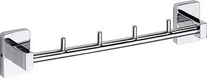 Bemeta Design NIKI: Věšák, 260 mm, se 4 háčky - 153105112