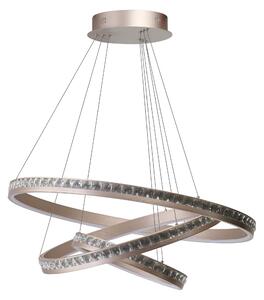 Závěsné svítidlo Camelia 40+60+80 3-step růžovozlaté 108 W