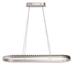 Závěsné svítidlo Camelia Oval 3-step růžovozlaté 60 W