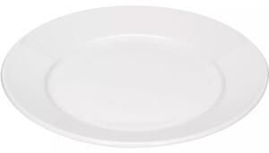 BAUSCHER Smart Talíř mělký, vyvýšený okraj, výška: 34 mm, ø: 249 mm, bílý (6 ks)