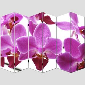 Designový paravan WH orchidej 160x180 cm (4-dílný)