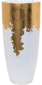 Obal Luxe Lite Glossy - Partner bílá-zlatá, průměr 35 cm