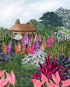 Ilustrace Lush Garden, Sarah Gesek, (30 x 40 cm)