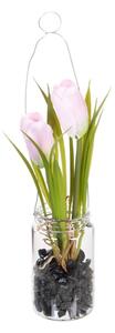 Umělá květina (výška 18 cm) Tulip – Ixia
