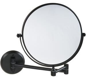 Bemeta Design DARK: Kosmetické zrcátko, ø 200 mm, oboustranné - 172201510